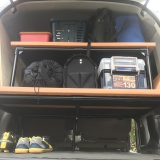 荷積み・車中泊用ベッド（エブリィ・軽バン）の画像