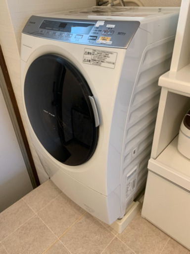 中古Panasonic全自動ドラム式洗濯乾燥機PayPay払可！⭐️2021年2月リユース保証付