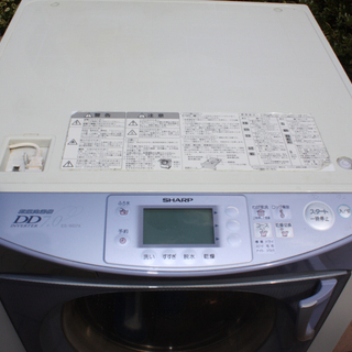 ★さしあげます★　シャープ　ドラム式乾燥洗濯機　但し　手渡し限定の画像