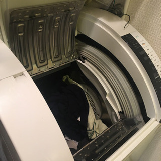 洗濯乾燥機※6日までに問い合わせなければリサイクル出しますの画像
