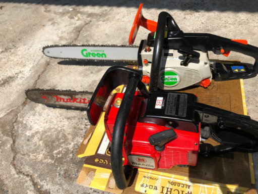 マキタ12型エンジンチェーンソー　オーバーホール済