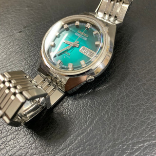 【値下げ15000→13500→12000円】セイコー5ACTUS SS25石　腕時計　4月／上旬オーバーホール済みの画像