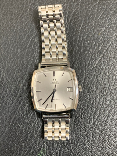 【値下げ42000→37000円】OMEGA automatic Geneve メンズ【USED】＋ベルト付き