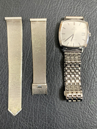 【値下げ42000→37000円】OMEGA automatic Geneve メンズ【USED】＋ベルト付き