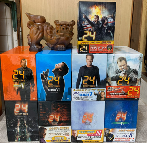 【販売終了値下30000→27000円】24（TWENTY FOUR）シーズン全巻　【USED】コレクターズBOX