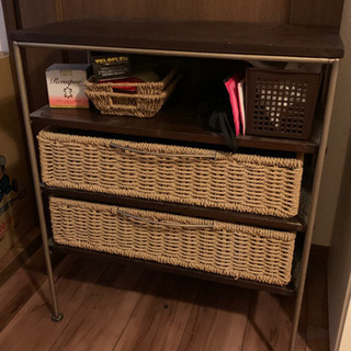 収納棚類4点差し上げます。の画像