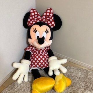 ミニー　ぬいぐるみ　Ｌサイズ