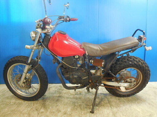 YAMAHA TW200-2 赤 スプリングキャンペーン 諸経費無し 消費者還元店 点検済み 当日渡し可 自賠責加入で乗れます 横浜 都筑 宮前