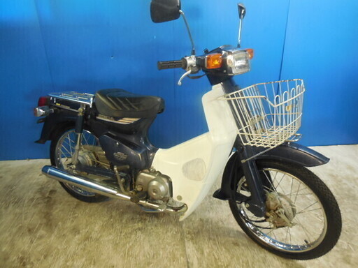 HONDA スーパーカブカスタム 青 スプリングキャンペーン 諸経費無し 消費者還元店 点検済み 当日渡し可 自賠責加入で乗れる 横浜 都筑 宮前