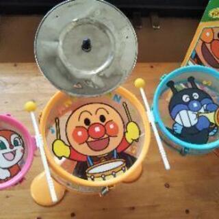 【終了・受け渡し済み】アンパンマン ドラムセットの画像
