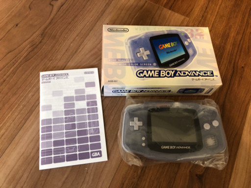 新品ゲームアドバンス本体＋プレステ２本体、コントローラー、ソフト付き