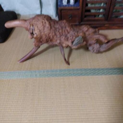 流木の置き物　　取り引き中
