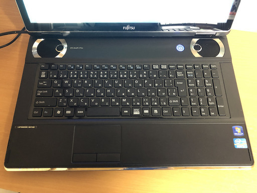 商談中に付き受付を一時ストップ致します。中古　富士通　LIFEBOOK NH77/ED　17インチ液晶　Core i7 4コア8スレ　