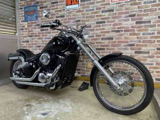 【本格！三拍子サウンド！チョッパーカスタム美車絶好調】カワサキ バルカン400 VN400A 【動画有】検）ドラッグスターシャドウスティード