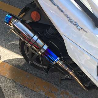 ヤマハ シグナス マフラー beamsの画像