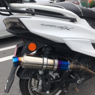 ヤマハ シグナス マフラー beamsの画像