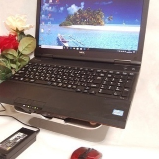 【購入予定者が決まりました。まもなく表示を終了します】【 メモリ8GB　SSD 240GB 】　１５インチノートパソコン　NEC Ve