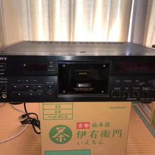 値下げしました。ソニーカセットデッキの画像