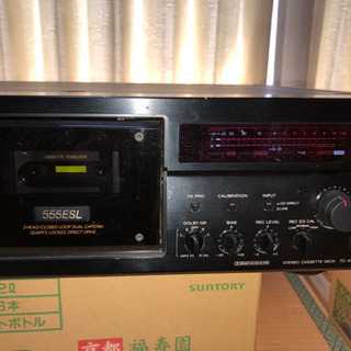 値下げしました。ソニーカセットデッキの画像