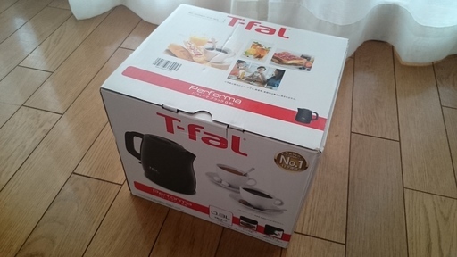 新品未開封  ティファール t-fal ブラック 0.8L