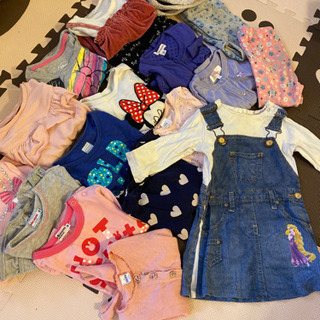 お取り引き中 子ども服 女の子 長袖 80 90 95 ミキハウ...
