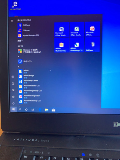 大特価！Webカメラ搭載 Dell E6510 Windows10PRO64bit03 CPU i5 新品SSD 純正ACアダプター付