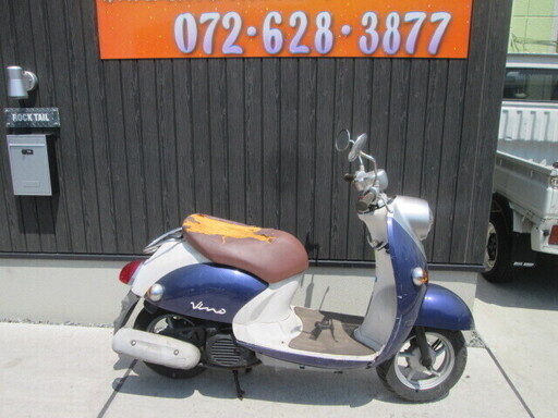 ★本日限定★ビーノ4サイクル　セル1　実動車★ヤマハ　VINO　走行少ない！事故車