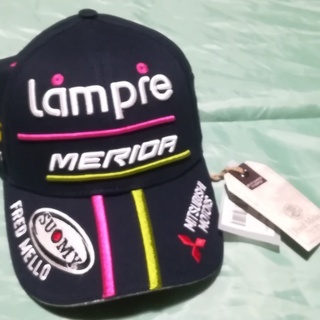 新品未使用●ランプレ●Lampre MERIDR　プロ選手キャップ