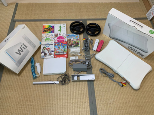 ニンテンドー　Wii ホワイト　ソフト等セット