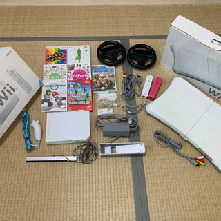 ニンテンドー　Wii ホワイト　ソフト等セット