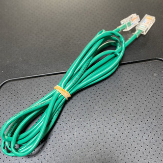 LANケーブルNO2緑2m⭐︎中古⭐︎お譲りします♪の画像
