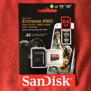 micro SD XC 64GB
