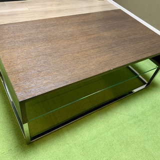 美品！重厚感ある高級ローテーブル