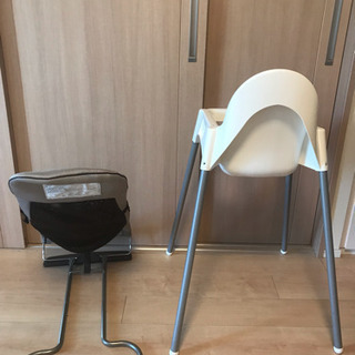 バウンサー、ハイチェア両方あわせての画像