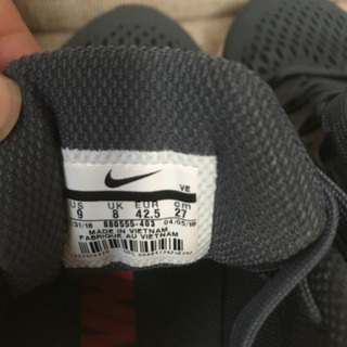 室内試着のみ　ナイキ エアズームペガサス34 27㎝　ランニングにいかがですか？の画像