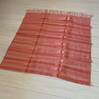 新品　シルク混　大判ストールの画像