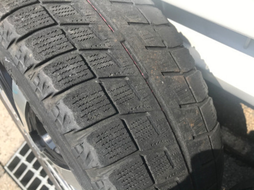 アルミ4本　（中古）タイヤ通常使用不可
