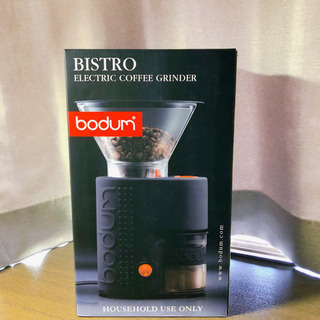【未使用】bodum コーヒーミル BISTRO 電気式コーヒー...
