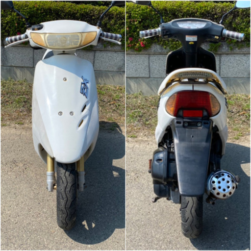 ☆35ディオZX☆バッテリー・プラグ新品^_^キャブオーバーホール済み☆快調！50cc原付スポーツスクーター☆