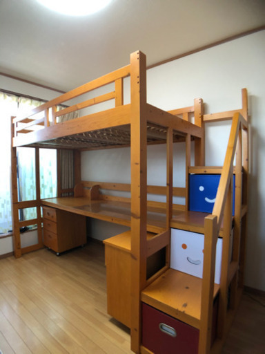【美品】お子様用システムベッドを譲ります