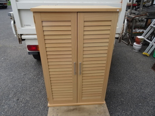 【お買い上げありがとうございました】下駄場　小さいサイズ　サイズ約H93.5×W60×34.5cm