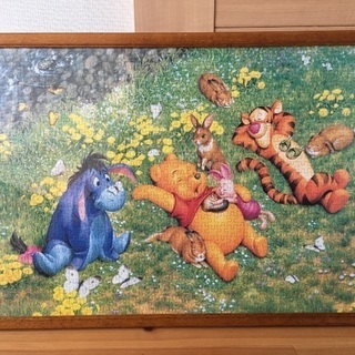 ジグソーパズル 完成品 プーさん しあわせいっぱい 1000ピース