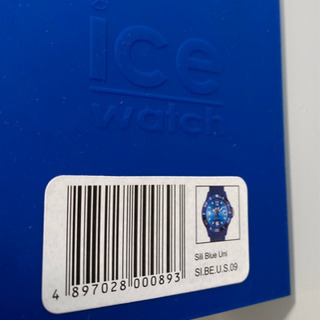 アイスウォッチ 腕時計 ice watch SI.BE.U.S.09 青(海外仕様、未使用品) の画像