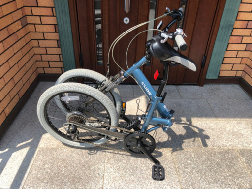 【受け渡し待ち】折り畳み式自転車