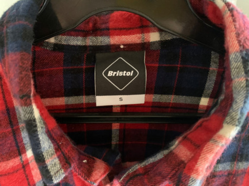 Bristol 赤　ネルシャツ