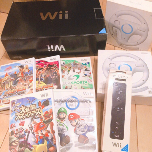 おうち時間を楽しもう♡超お得♡wii豪華セット♡ゲーム♡