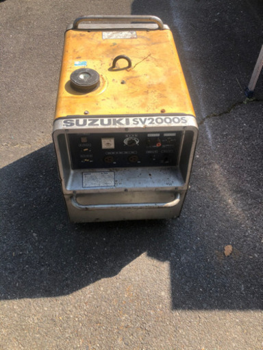 発電機スズキSV2000S 最終値下　商談中
