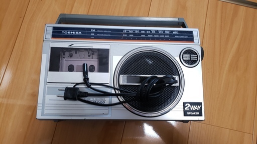 昭和レトロシリーズ東芝製RT-45Dジャンク品