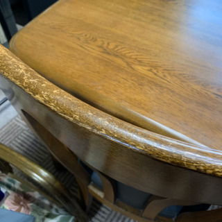 浜本工芸　6人掛け　テーブル&チェアの画像