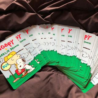 SNOOPYのトランプカード